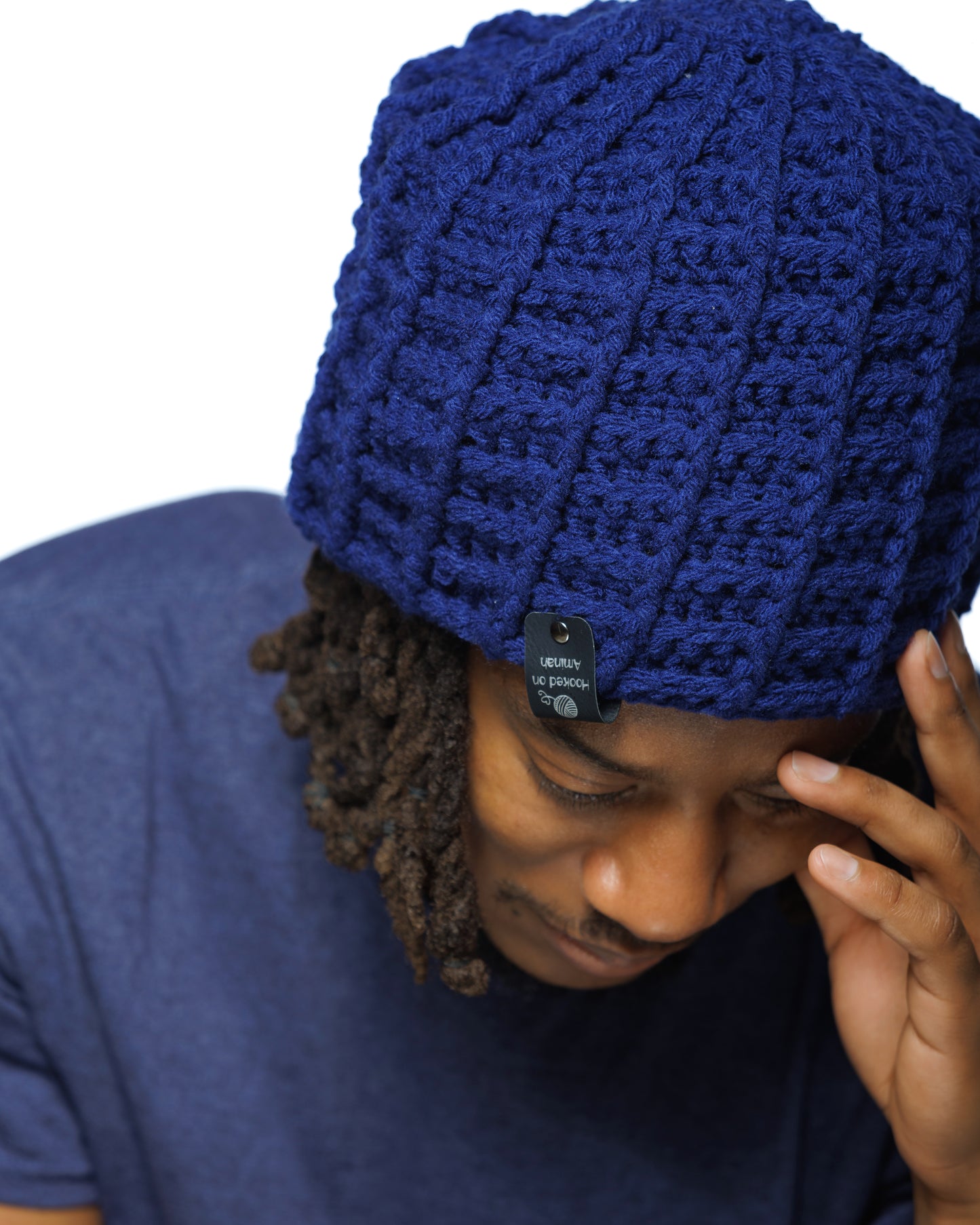 "Waffle Stitch" Beanie W/O Pom Pom